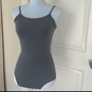 grey mirella ballet leotard
